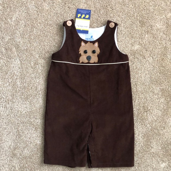Brown Doggie longall and/or romper